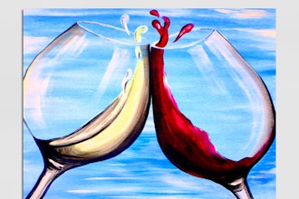 Paint Nite: Red, White, and Blue